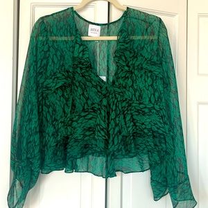 Green MISA blouse